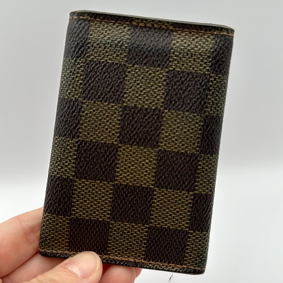 Louis Vuitton Damier Ebene 6 key holder wallet key case - Picture 3 of 6